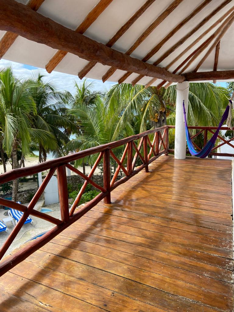 Main house bedroom balcony